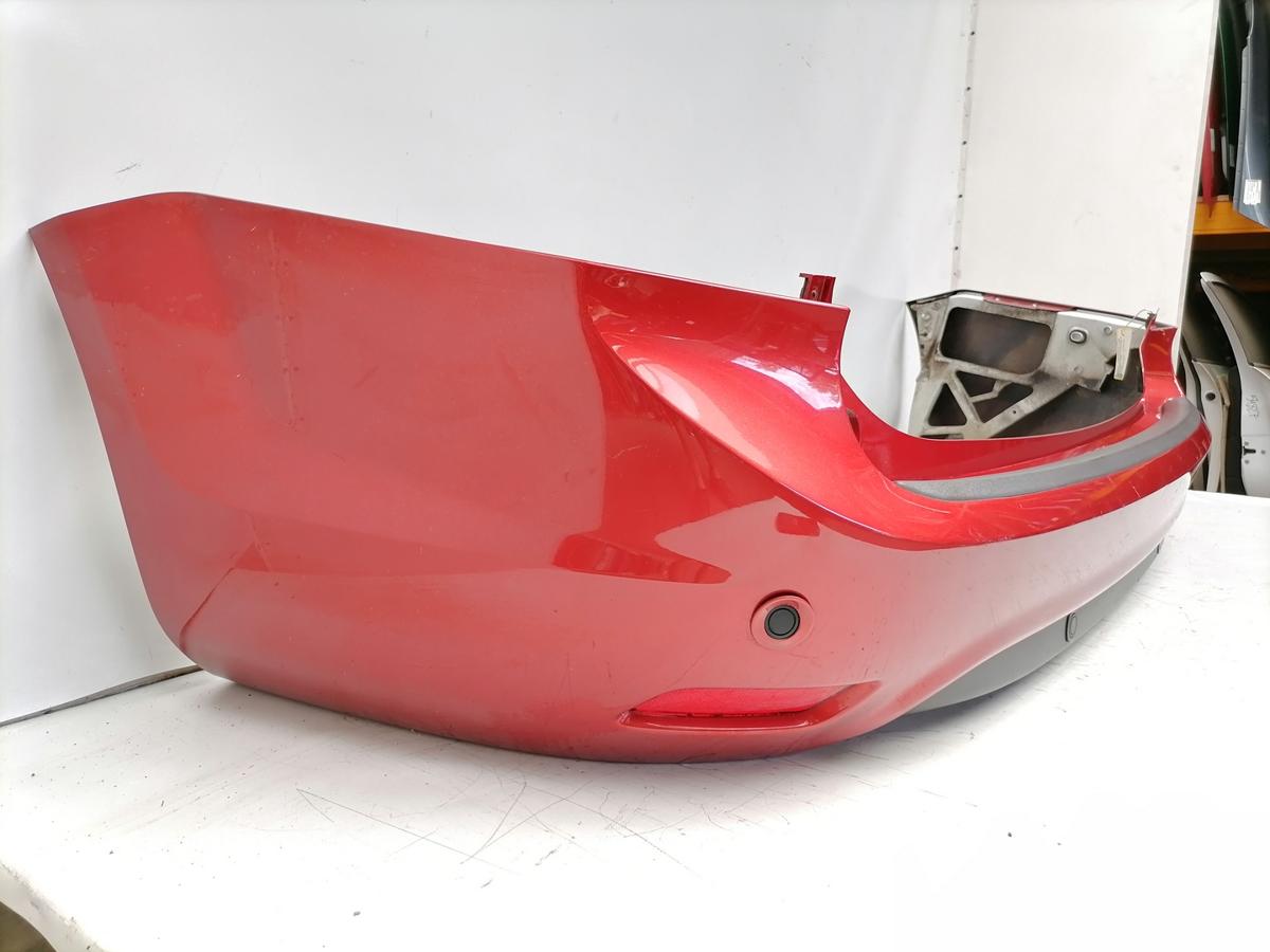 Ford Focus 2 original Sto&szlig;stange Stossf&auml;nger hinten Tango Rot Kombi Facelift Bj.2009